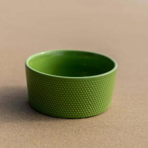 Hobnob Ceramic Dog Bowl Addis Green